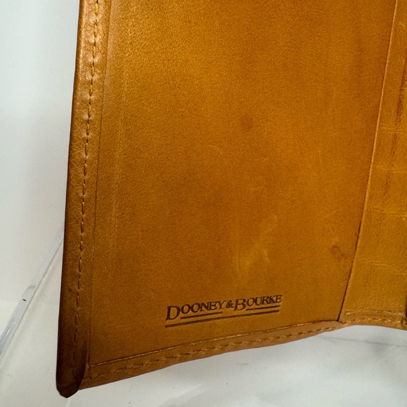 Dooney & Bourke Florentine Pebbled Leather Flap Continental Wallet - Picture 12 of 16